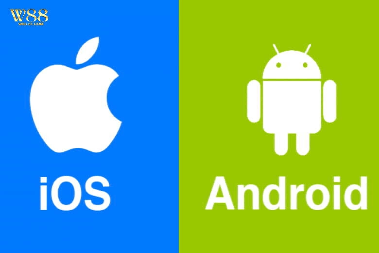 W88 cung cấp ứng dụng tương thích với cả iOS và Android